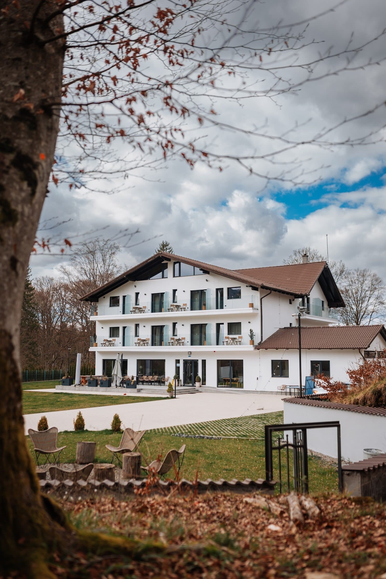Pensiunea Amonte - vedere exterioară